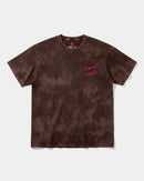 Camiseta Rise In Hell Pocket Front Oversize Acid Marron