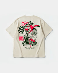 Camiseta The Tijuana Master Pocket Front Oversize Basic Beige