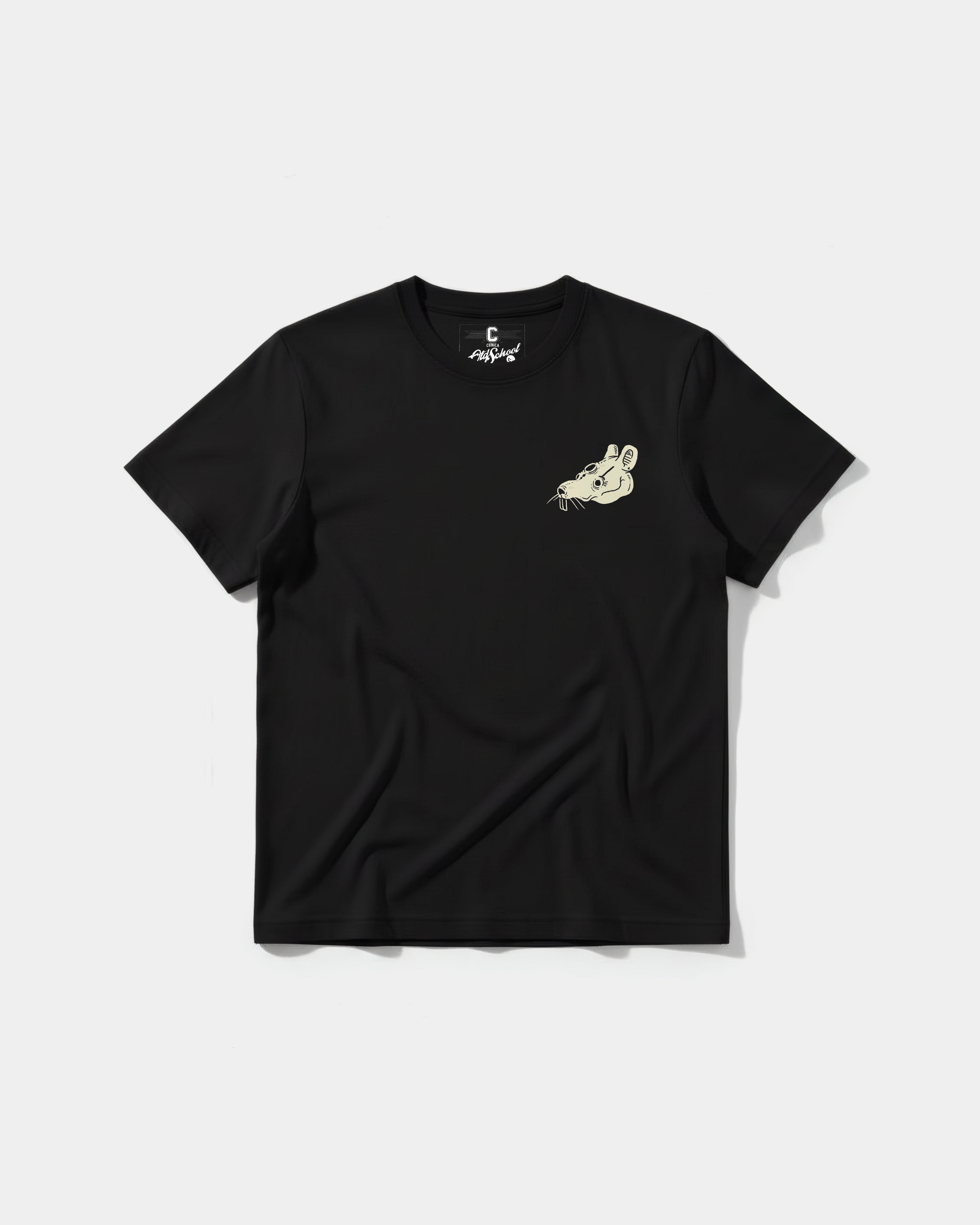 Camiseta Crazy Mouse Pocket Front Regular Basic