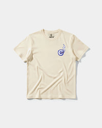 Camiseta Mas Vale Que Corras Pocket Front Regular Basic Beige