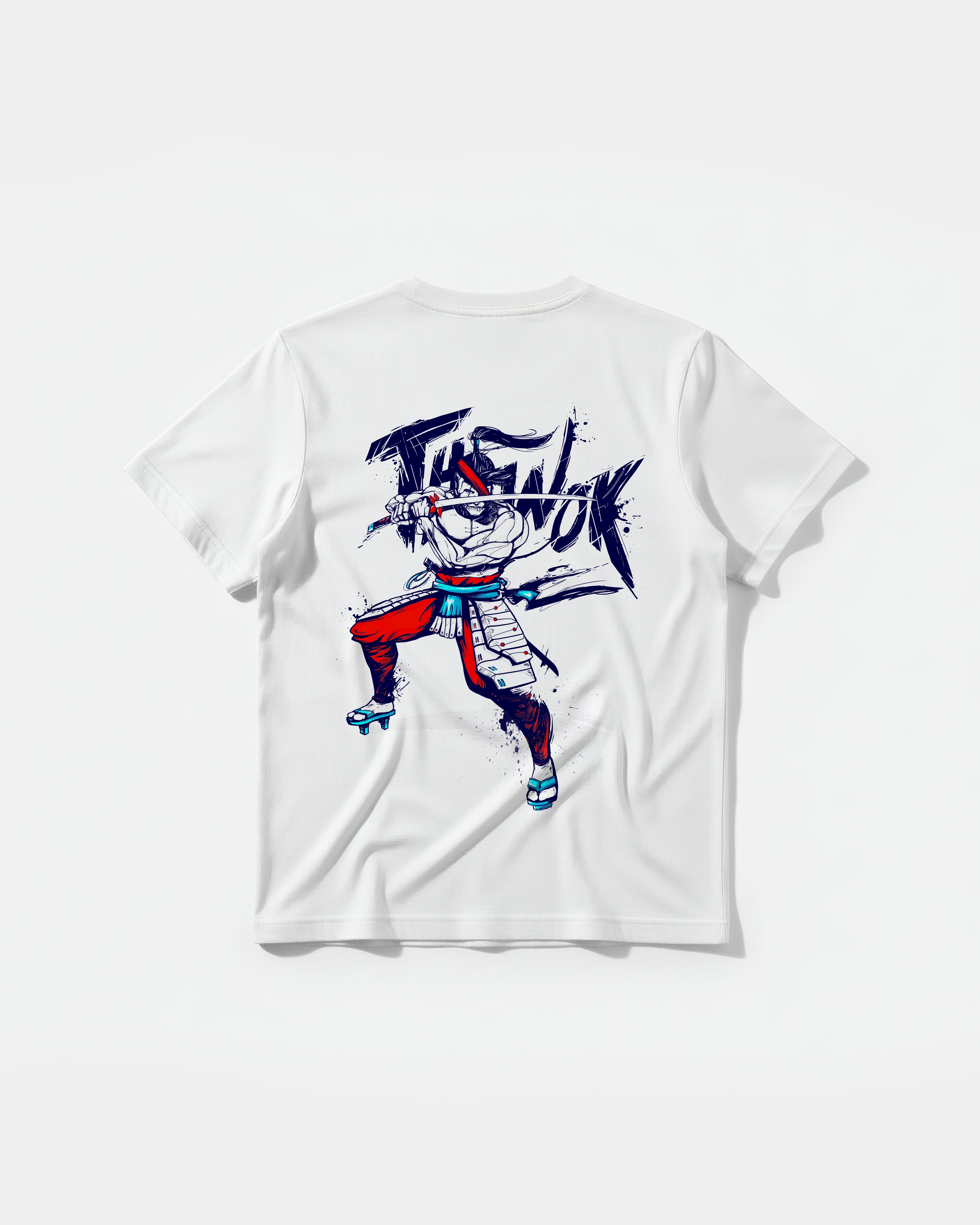 Camiseta Samurai Big Back Regular Basic