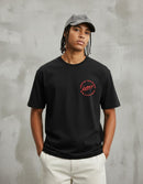 Modelo mide 1,82m y usa talla L