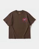 Camiseta Somos Skaters Big Front Oversize Basic Marron