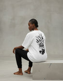 Modelo mide 1,76m y usa talla M