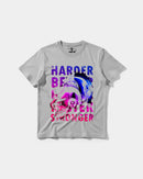 Camiseta Craneos Daft Punk Front Regular Basic Gris
