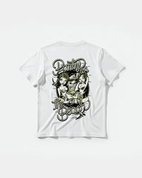 Camiseta Party On Pocket Front Regular Basic Blanco