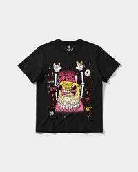 Camiseta The Surfer Beat Big Front Regular Basic Negro