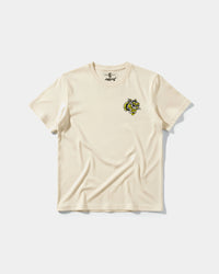 Camiseta Rockstar Tiger Pocket Front Regular Basic Beige