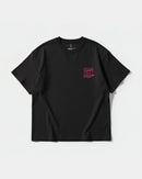 Camiseta Rise In Hell Pocket Front Oversize Basic Negro