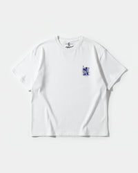 Camiseta Poseidon Pocket Front Oversize Basic Blanco