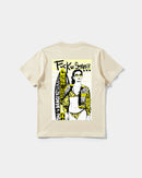 Camiseta Fuck The Summer Big Back Regular Basic Beige