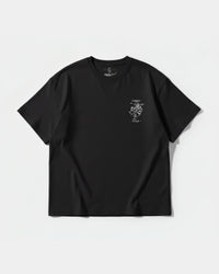 Camiseta Lucky Pocket Front Oversize Basic Negro