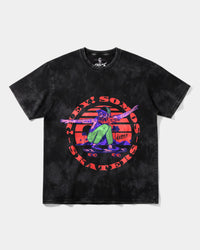 Camiseta Somos Skaters Big Front Oversize Acid Negro
