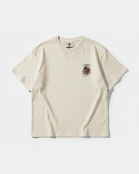 Camiseta The Savage Pocket Front Oversize Basic Beige