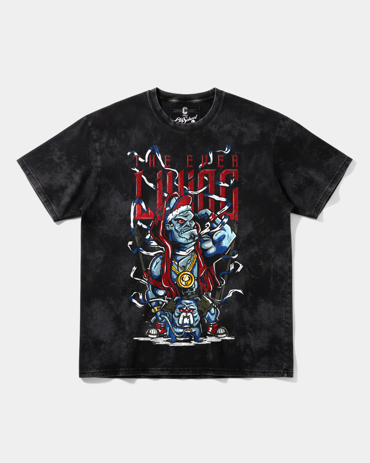 Camiseta Mummra Big Front Oversize Acid