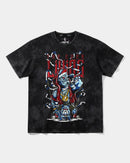 Camiseta Mummra Big Front Oversize Acid Negro