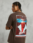 Modelo mide 1,82m y usa talla L