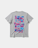 Camiseta Spicy Girl Big Back Regular Basic Gris