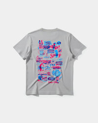 Camiseta Spicy Girl Big Back Regular Basic Gris