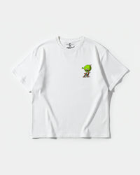 Camiseta The Woodsons Pocket Front Oversize Basic Blanco