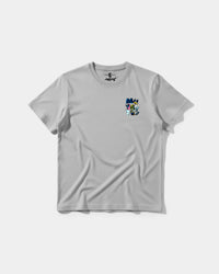 Camiseta Mutantes Pocket Front Regular Basic Gris