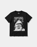 Camiseta Teethers Big Front Regular Basic Negro
