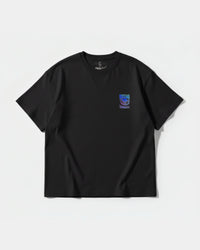 Camiseta Escapando Pocket Front Oversize Basic Negro