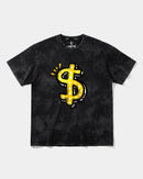 Camiseta Money Money Big Front Oversize Acid Negro