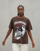 Modelo mide 1,76m y usa talla M