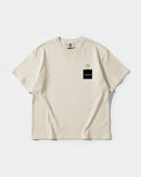 Camiseta Freedom Ufo Pocket Front Oversize Basic Beige