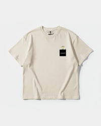 Camiseta Freedom Ufo Pocket Front Oversize Basic Beige