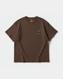 Camiseta Hopes Pocket Front Oversize Basic Marron