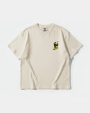 Camiseta Tucan Pocket Front Oversize Basic Beige