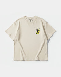 Camiseta Tucan Pocket Front Oversize Basic Beige