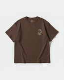 Camiseta Sea Soldier Pocket Front Oversize Basic Marron