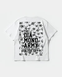 Camiseta The Diamond Big Back Oversize Basic Blanco