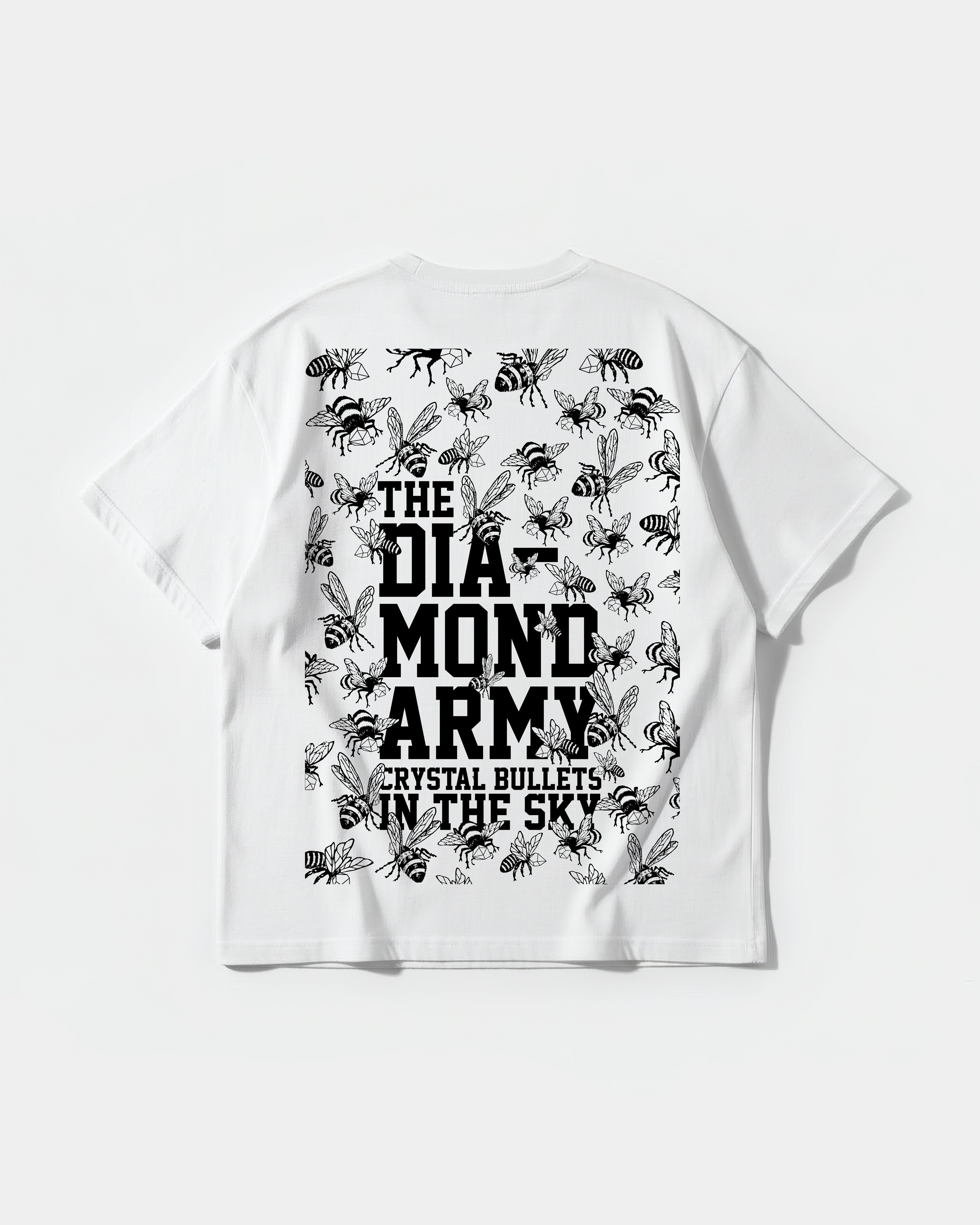 The Diamond Big Back Oversize Basic T-shirt