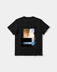 Camiseta Traveling In The Sky Big Back Regular Basic Negro