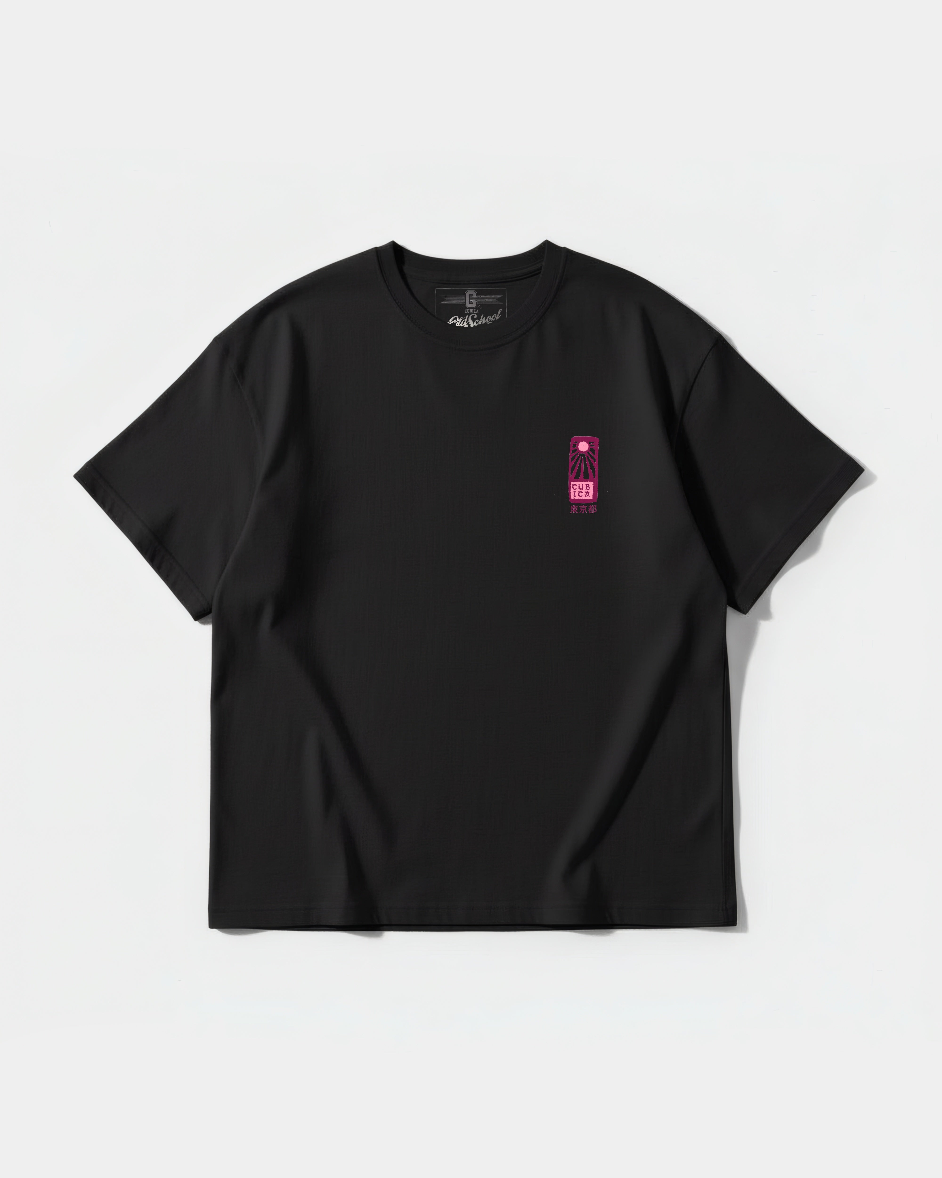 Tokyo 2050 Pocket Front Oversize Basic T-shirt