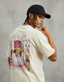 Modelo mide 1,82m y usa talla L