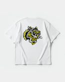 Camiseta Rockstar Tiger Big Back Oversize Basic Blanco