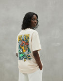 Modelo mide 1,65m y usa talla S