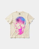 Camiseta Space Skull Big Front Regular Basic Beige