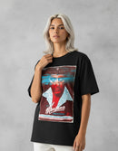 Modelo mide 1,64m y usa talla S