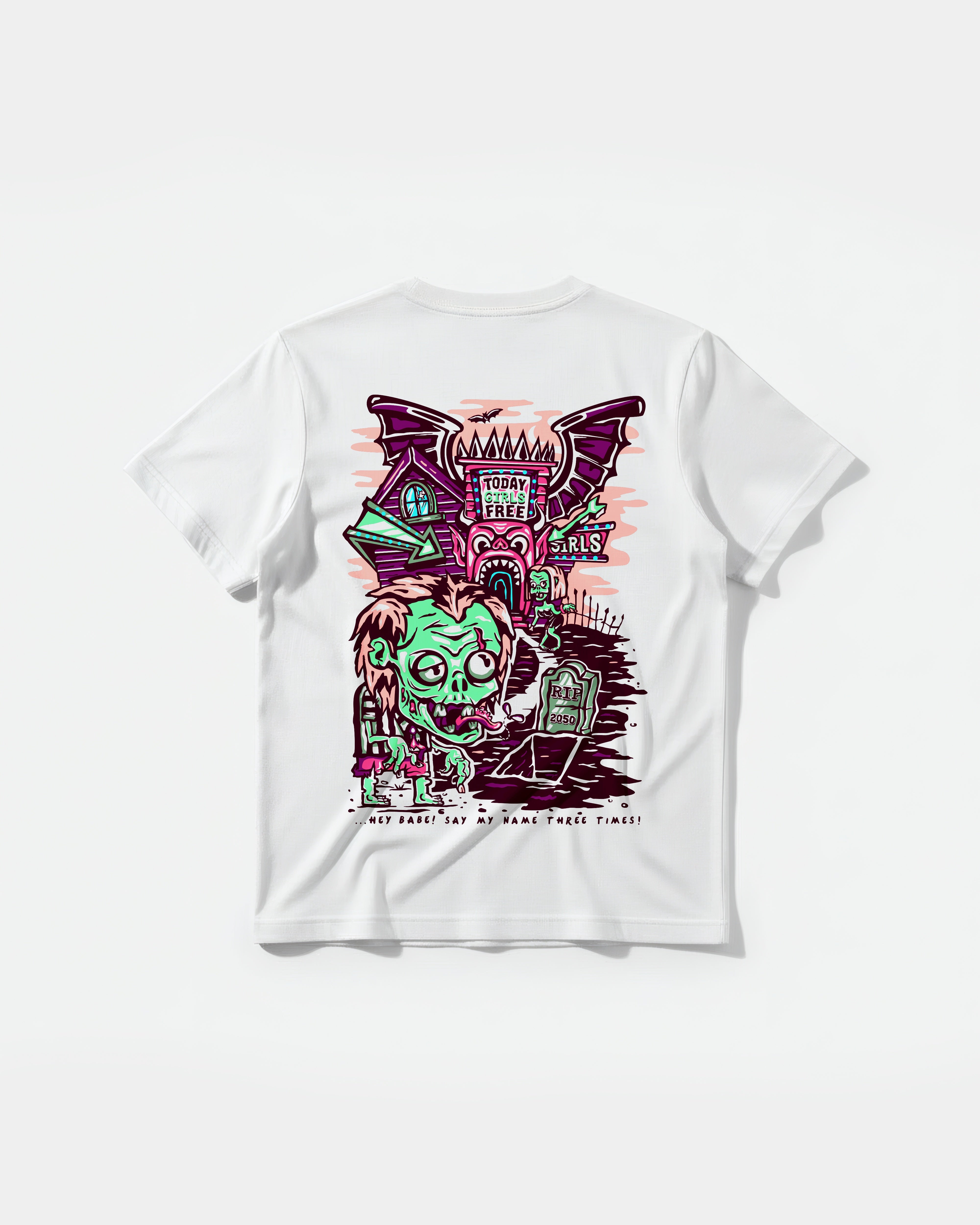 Camiseta Beetlejuice Pocket Espalda Regular Basic