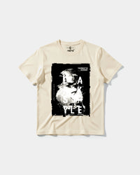 Camiseta Golden Night Big Front Regular Basic Beige