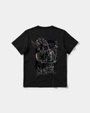 Camiseta Cubica Grateful Big Back Regular Basic Negro