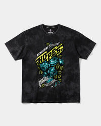 Camiseta Hopes Big Front Oversize Acid Negro