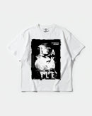 Camiseta Golden Night Big Front Oversize Basic Blanco