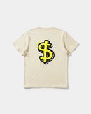 Camiseta Money Money Big Back Regular Basic Beige